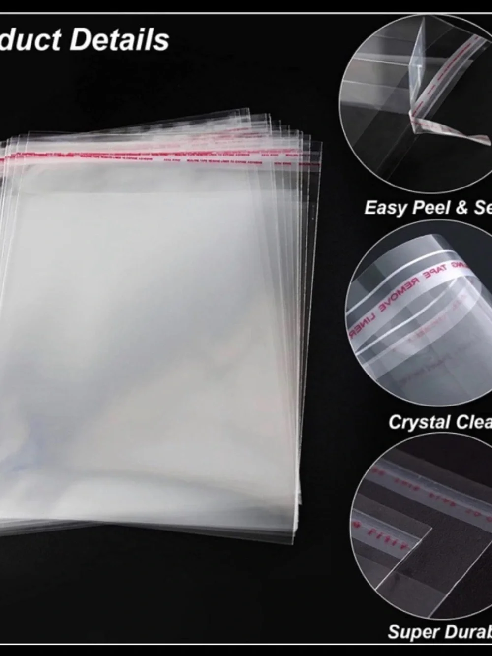 50pcs Shipping Bundle ~New~ 25ct 10” x13” Bag & 25ct Thank You Stickers